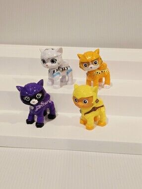 Paw Patrol Figures ~ Cat Pack Wild / Leo / Shade / Rory